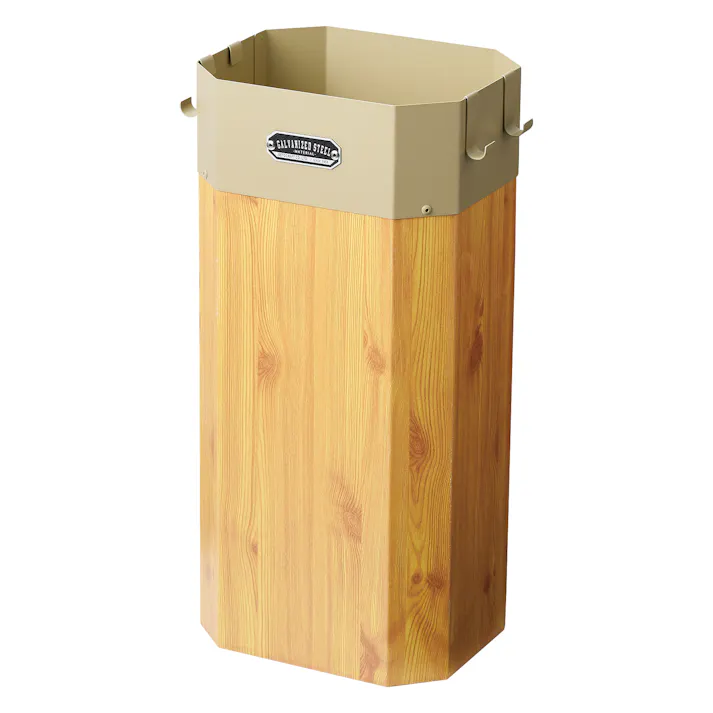 セトクラフト 傘立て(GALVA)グレージュ&パイン S23-0623 4945119103210【ネット注文限定・別送品】