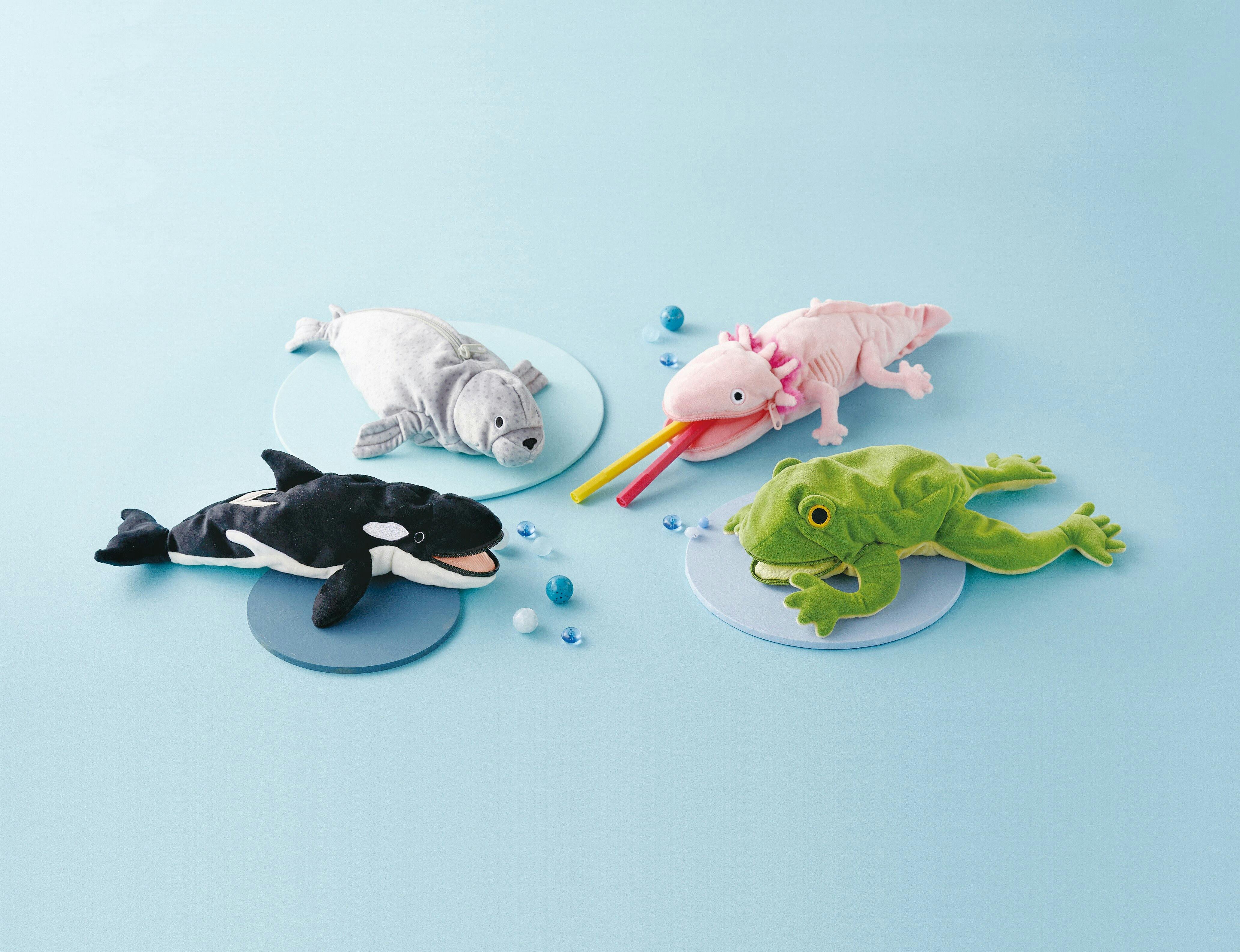 セトクラフト ペンケース(カエル) 6個セット F24-0451-6【別送品