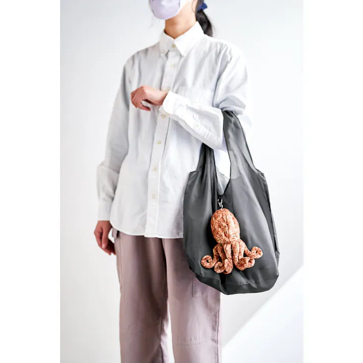 セトクラフト エコバッグ(タコ) 6個セット F24-0461-6【別送品】