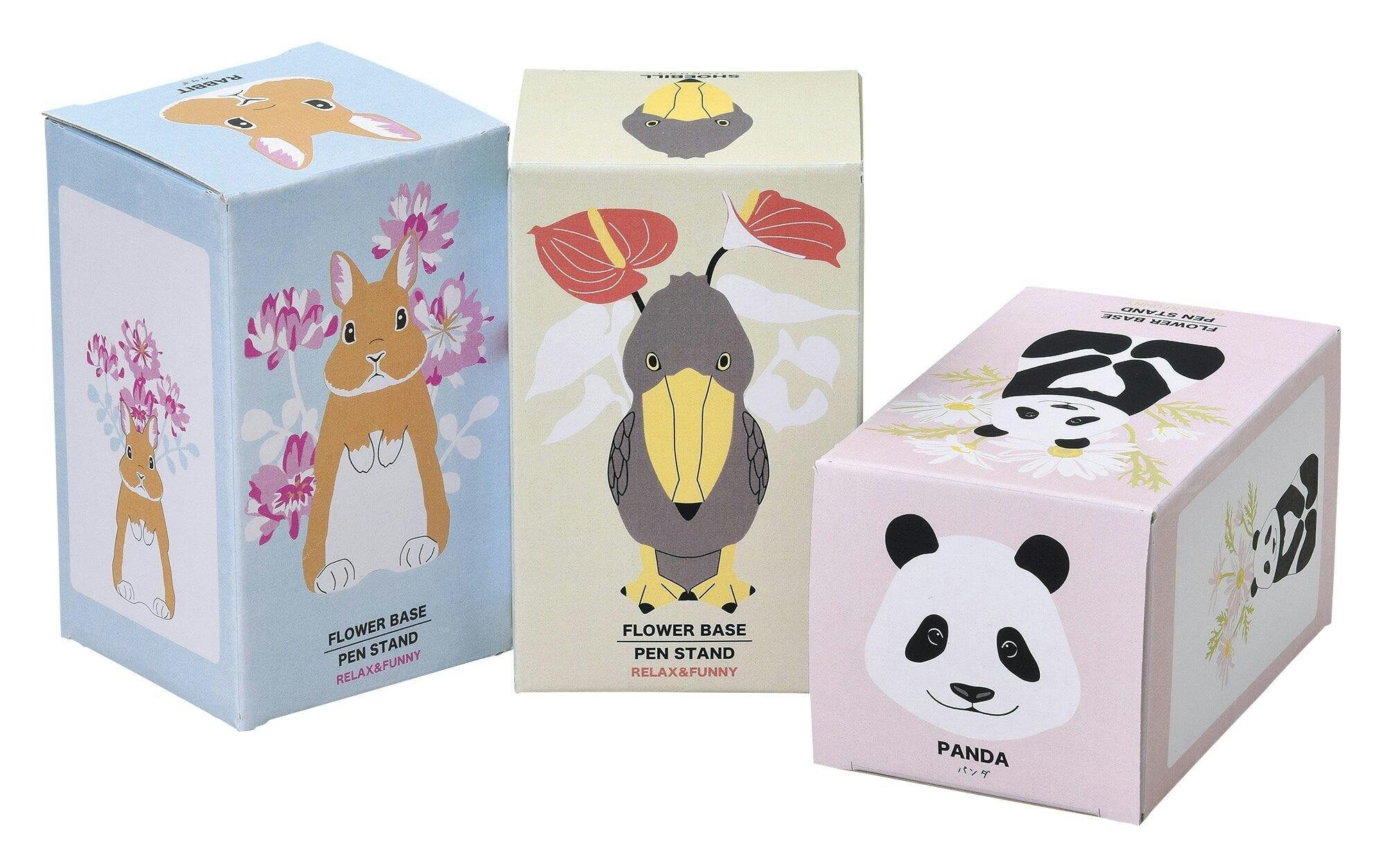 セトクラフト フラワー＆ペンスタンド(パンダ) 6個セット P23-0795-6