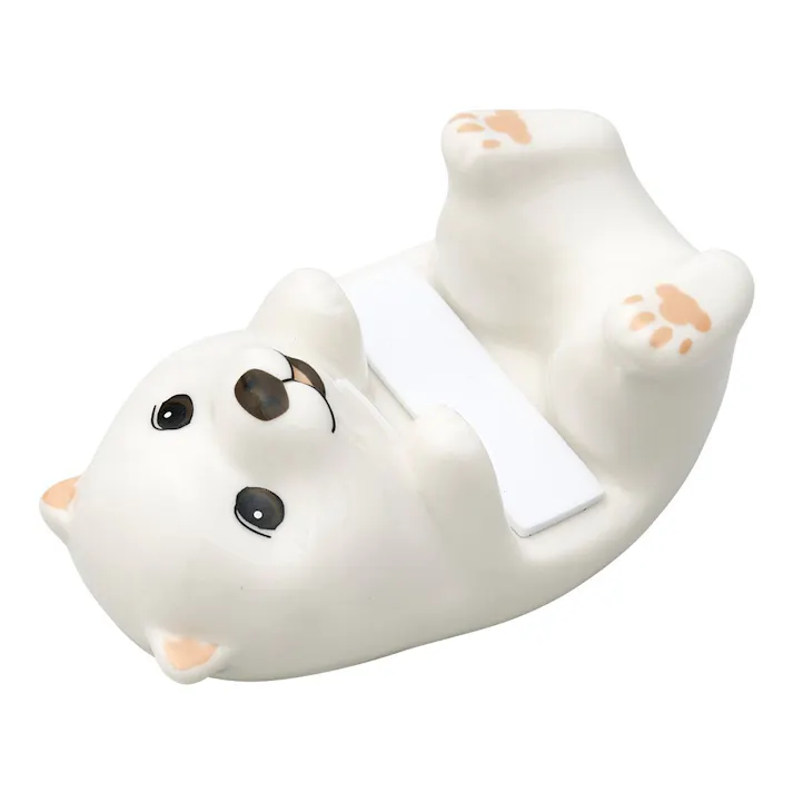 セトクラフト スマホスタンド(ポメラニアン) 6個セット P24-0823-6【別送品】