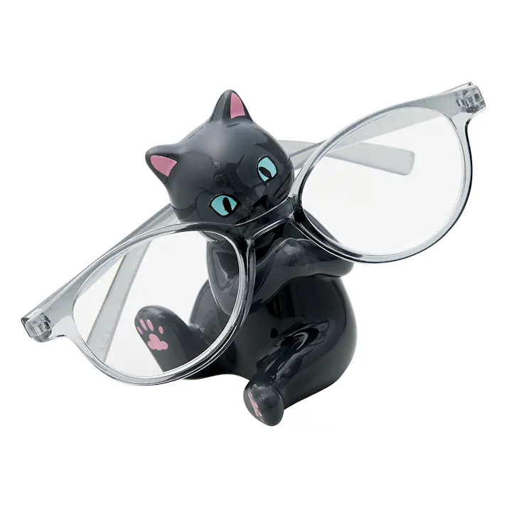 セトクラフト メガネスタンド(クロ) P24-0833【別送品】