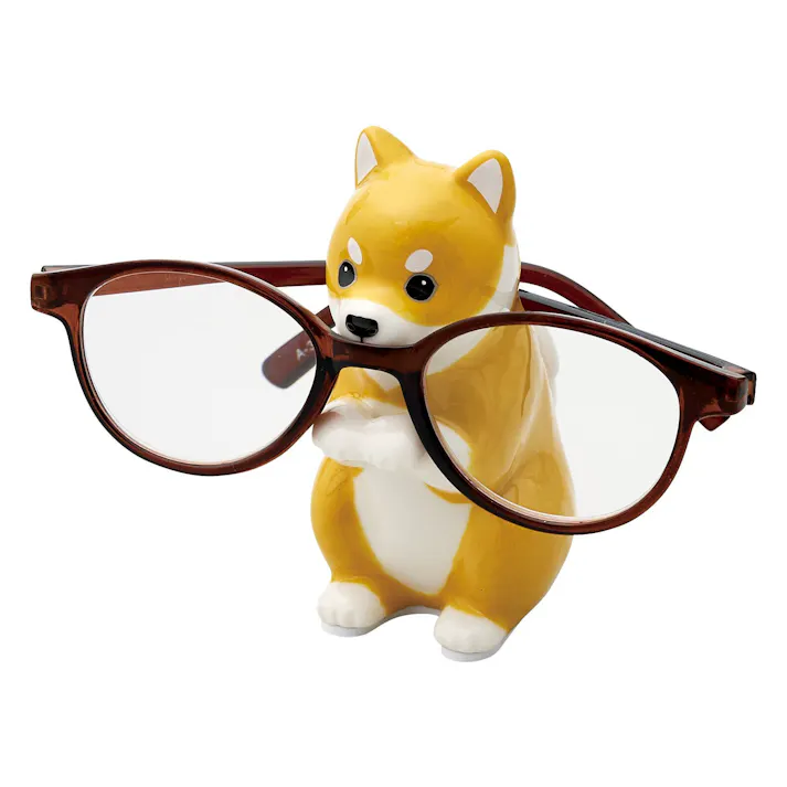 セトクラフト メガネスタンド(マメシバ) 6個セット P24-0841-6【別送品】