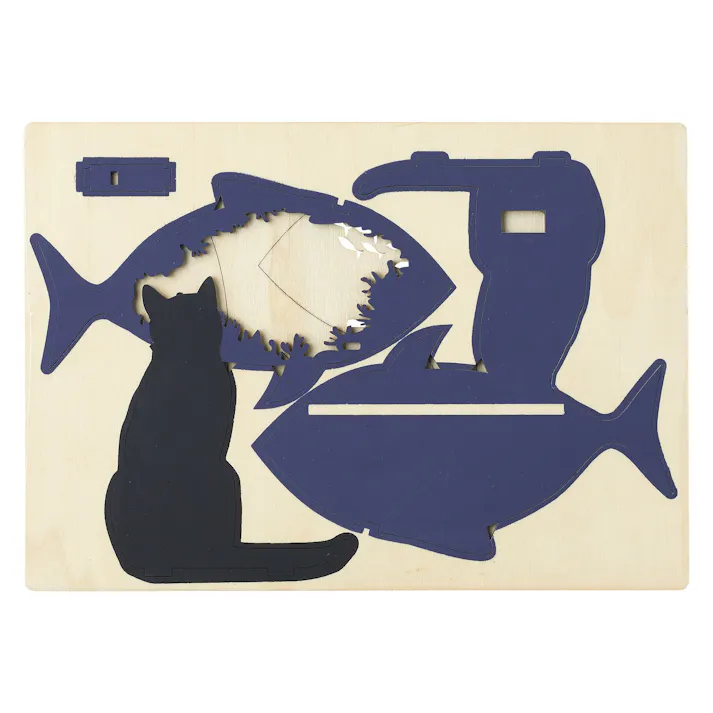 セトクラフト ライト(猫と魚) 6個セット W23-0006-6【別送品】