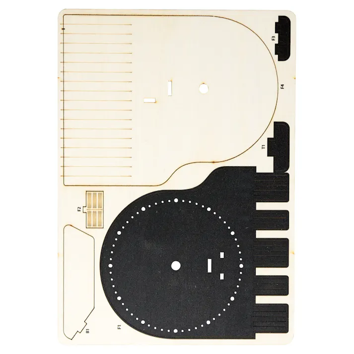 セトクラフト 時計(ピアノパズル) 6個セット W23-0013-6【別送品】