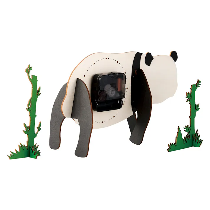 セトクラフト クロックパズル(パンダ) W24-0031【別送品】