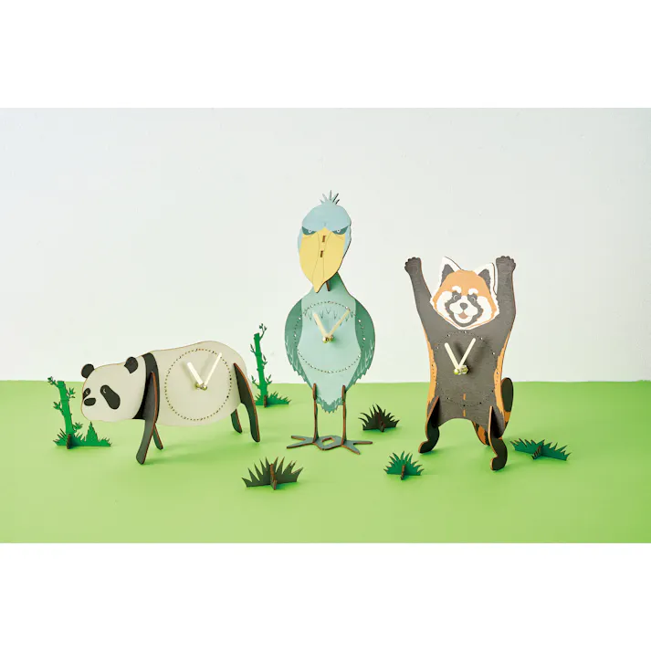 セトクラフト クロックパズル(パンダ) W24-0031【別送品】