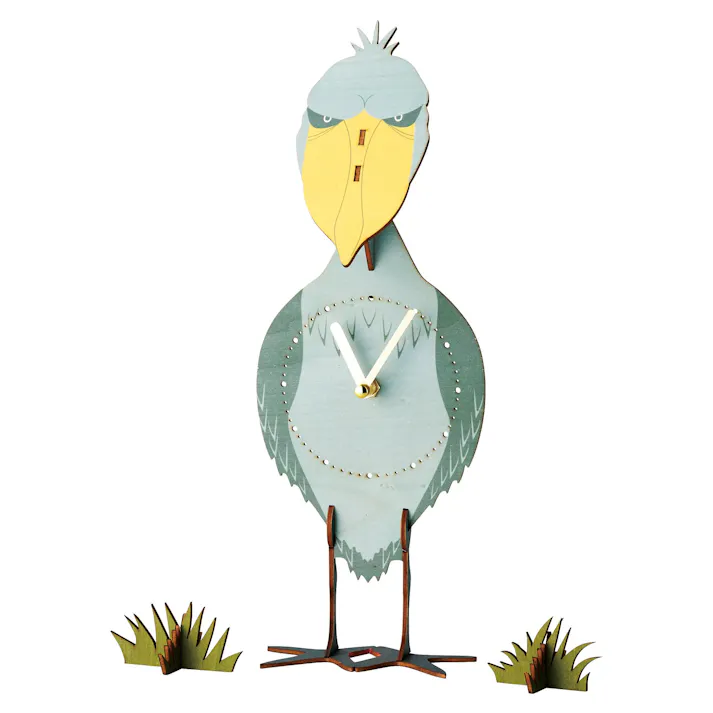 セトクラフト クロックパズル(ハシビロコウ) 6個セット W24-0032-6【別送品】