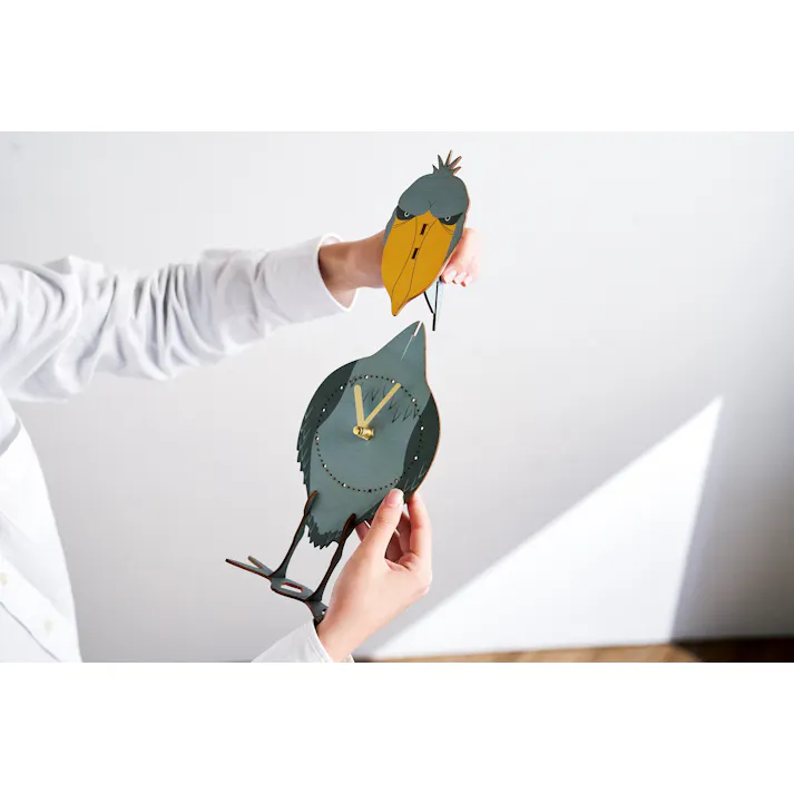 セトクラフト クロックパズル(ハシビロコウ) 6個セット W24-0032-6【別送品】