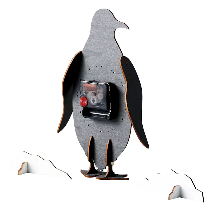 セトクラフト クロックパズル(ペンギン) W24-0034【別送品】