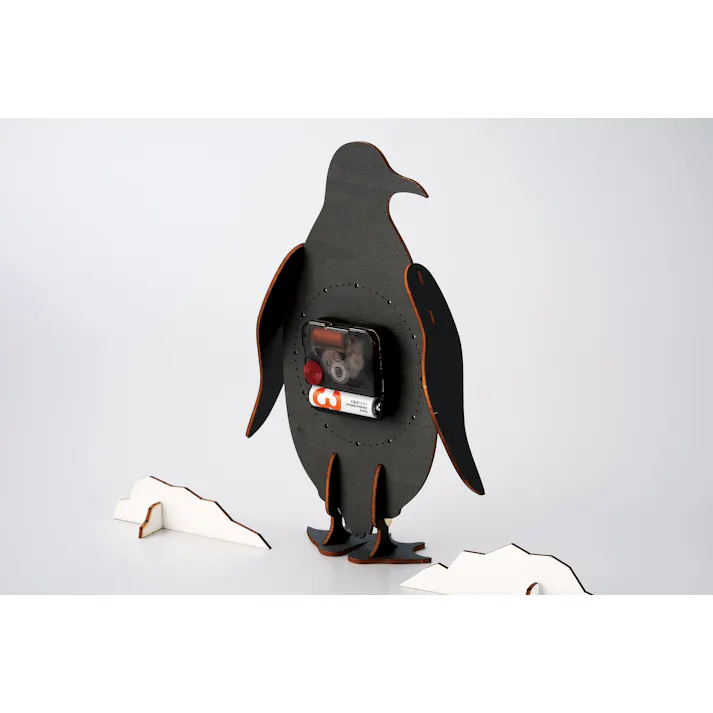 セトクラフト クロックパズル(ペンギン) W24-0034【別送品】
