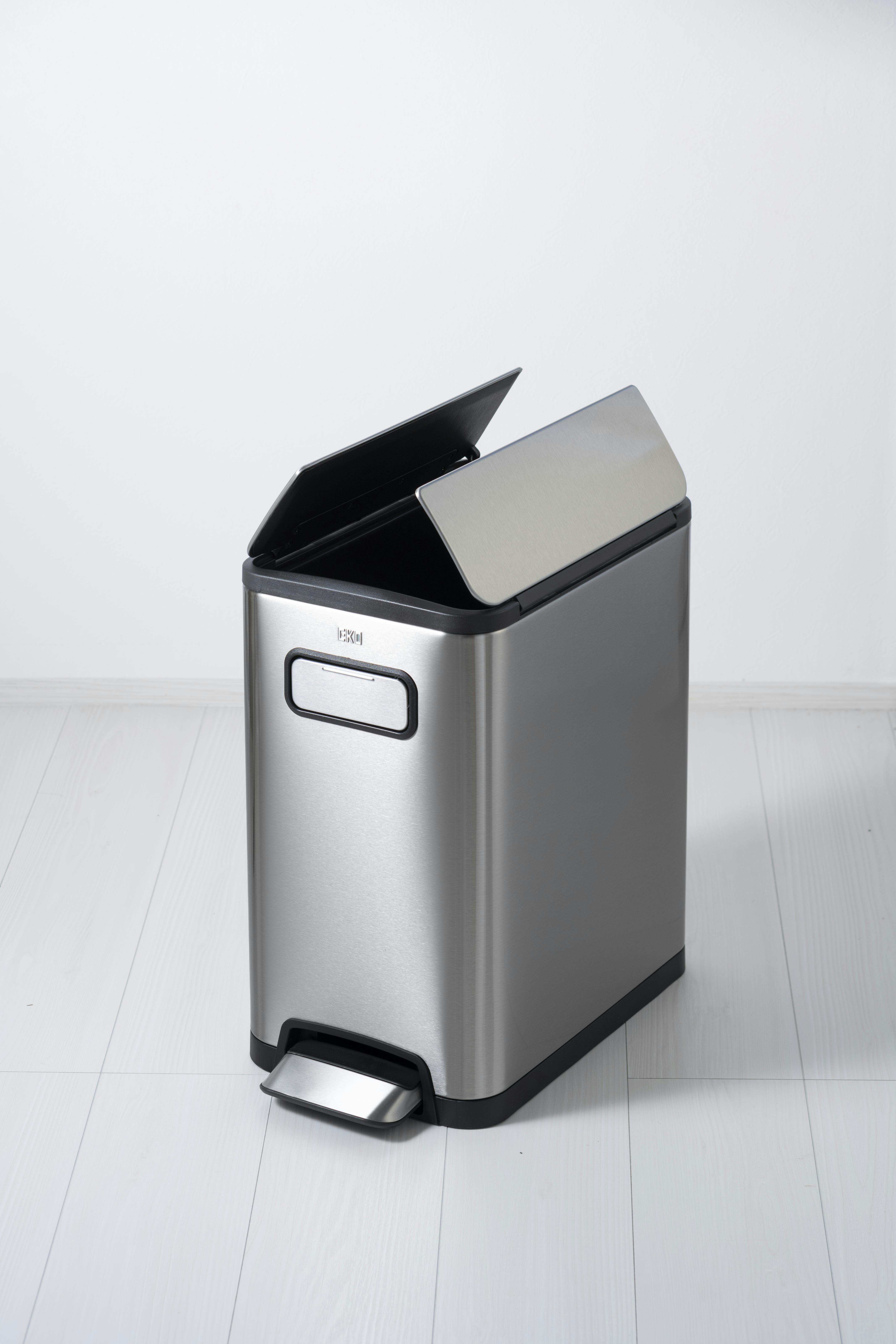 EKOJAPAN EKO エコフライ ステップビン 20L シルバー EK9377MT EKOJAPAN EKO エコフライ ステップビン 20L シルバー EK9377MT