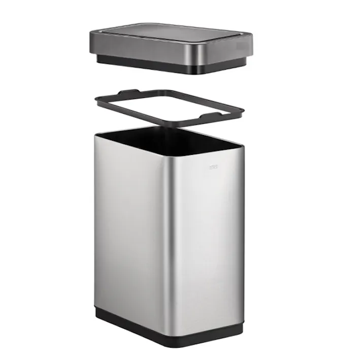 EKOJAPAN EKO ミラージュ X センサービン 30L インナーあり シルバー EK9260RMT30L ごみ箱 ゴミ箱自動開閉 センサー式30L USB充電式C インナーボックス付 6951800669451【別送品】