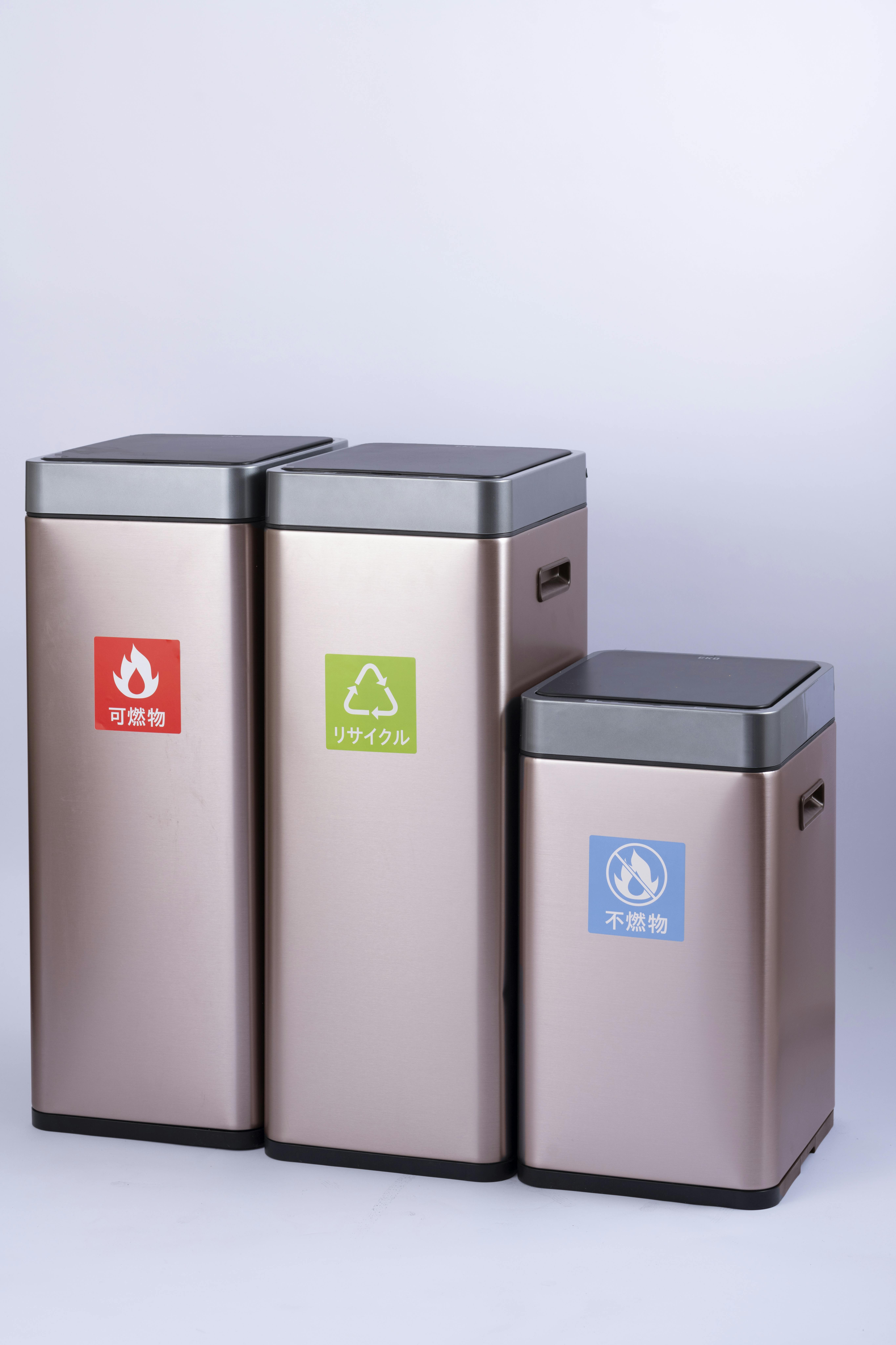 EKOJAPAN EKO ミラージュスリム センサービン 30L シルバー EK9270RGMT