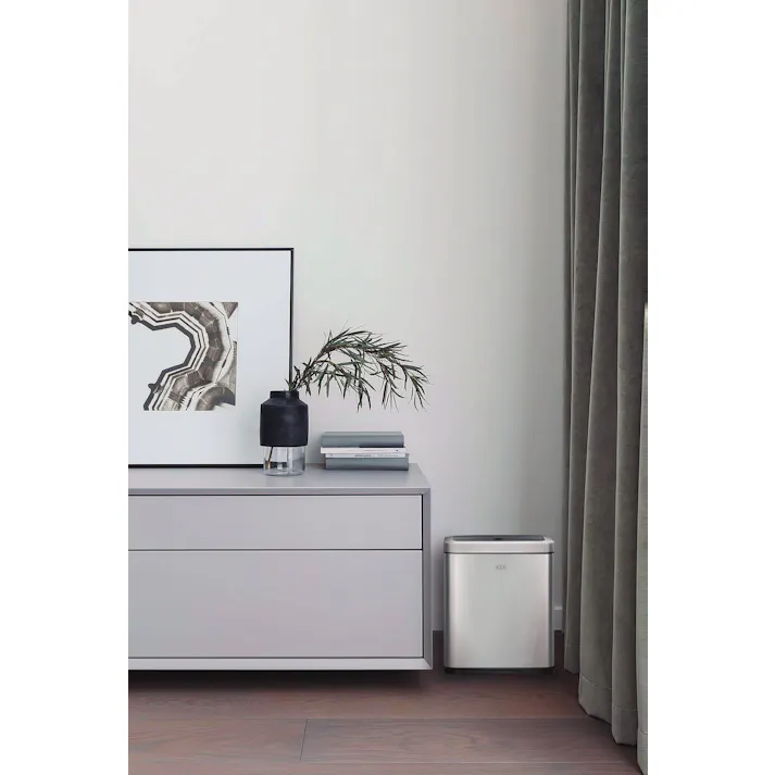 EKOJAPAN EKO ブラビア センサービン 12L シルバー EK9233MT-12L ごみ箱 ゴミ箱自動開閉 センサー式12L アルカリ電池式 単4×4本 インナーボックス付 カウントダウンディスプレー 6951800671065【別送品】