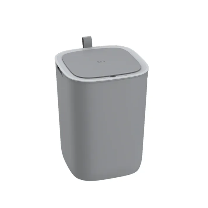EKOJAPAN EKO モランディ スマート プラスチックセンサービン 12L グレー EK6288-12L-GR ごみ箱 ゴミ箱自動開閉 センサー式12L シリコンシーリング オムツ ニオイ漏れ防止 アルカリ電池式 単4×4本 6951800678569【別送品】