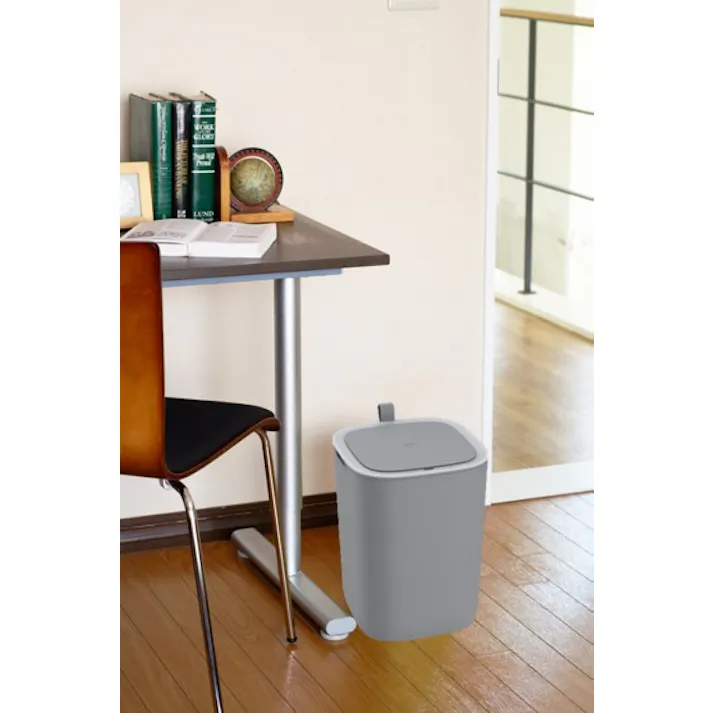 EKOJAPAN EKO モランディ スマート プラスチックセンサービン 12L グレー EK6288-12L-GR ごみ箱 ゴミ箱自動開閉 センサー式12L シリコンシーリング オムツ ニオイ漏れ防止 アルカリ電池式 単4×4本 6951800678569【別送品】