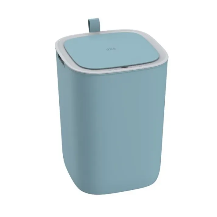 EKOJAPAN EKO モランディ スマート プラスチックセンサービン 12L ブルー EK6288-12L-BU ごみ箱 ゴミ箱自動開閉 センサー式12L シリコンシーリング オムツ ニオイ漏れ防止 アルカリ電池式 単4×4本 6951800678583【別送品】