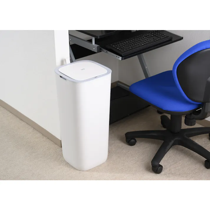 EKOJAPAN EKO モランディ スマート プラスチックセンサービン 30L ホワイト EK6288-30L-WH ごみ箱 ゴミ箱自動開閉 センサー式30L シリコンシーリング オムツ ニオイ漏れ防止 アルカリ電池式 単3×4本 6951800678699【別送品】