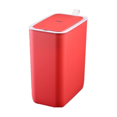 EKOJAPAN (株)  EKO モランディ スマート プラスチックセンサービン 8L レッド EK6287P-8L-RD 6951800678873【別送品】