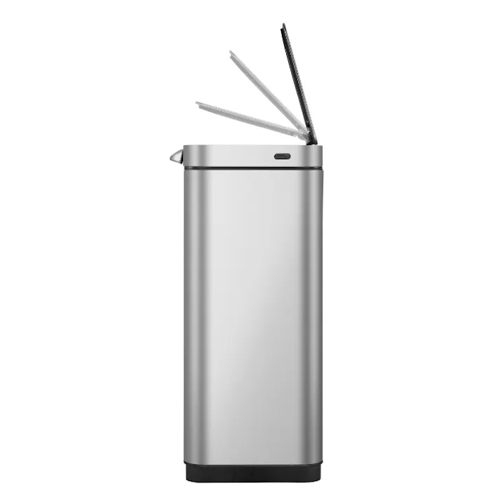EKOJAPAN EKO イータッチ エレクトリック タッチビン 45L シルバー EK9180RMT-45L ごみ箱 ゴミ箱自動開閉 タッチバー式45L USB充電式B 6951800682542【別送品】