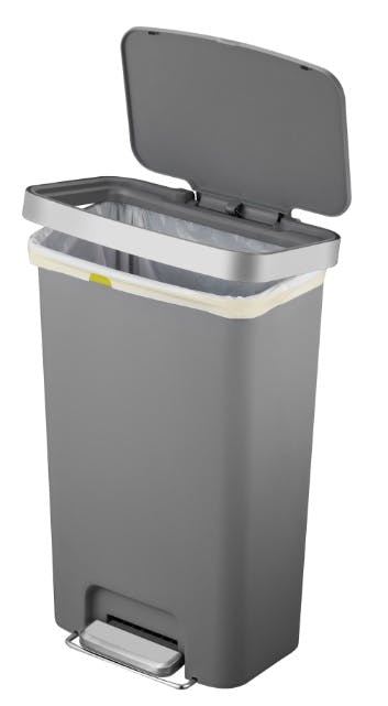 EKOJAPAN EKO ハナプラスチック ステップビン 45L グレー EK6266