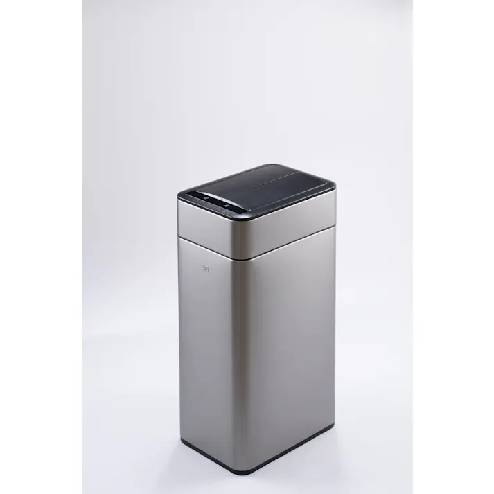 EKOJAPAN ファントムプロセンサービン 35L MMT シルバー EK9577-35L-MMT EKO ごみ箱 ゴミ箱自動開閉 センサー式 アルカリ電池式 単3×2本 インナーボックス付 音が静か 省電力設計 電池残量表示 6951800627086【別送品】