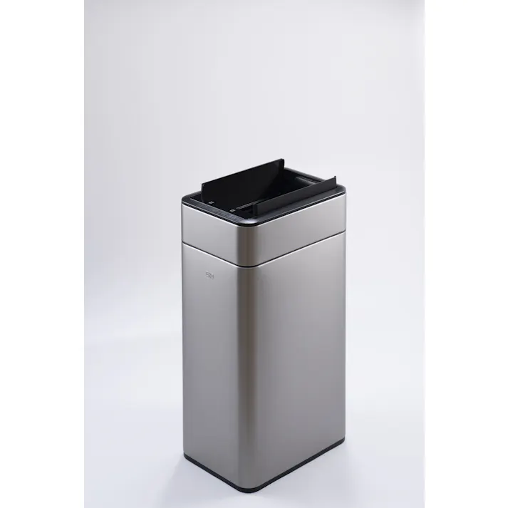 EKOJAPAN ファントムプロセンサービン 35L MMT シルバー EK9577-35L-MMT EKO ごみ箱 ゴミ箱自動開閉 センサー式 アルカリ電池式 単3×2本 インナーボックス付 音が静か 省電力設計 電池残量表示 6951800627086【別送品】