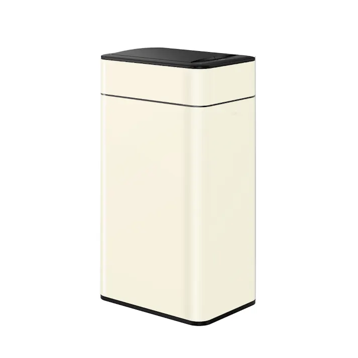 EKOJAPAN ファントムプロセンサービン 50L VN ホワイト EK9577-50L-VN EKO ごみ箱 ゴミ箱自動開閉 センサー式 アルカリ電池式 単3×2本 インナーボックス付 音が静か 省電力設計 電池残量表示 6951800627109【別送品】