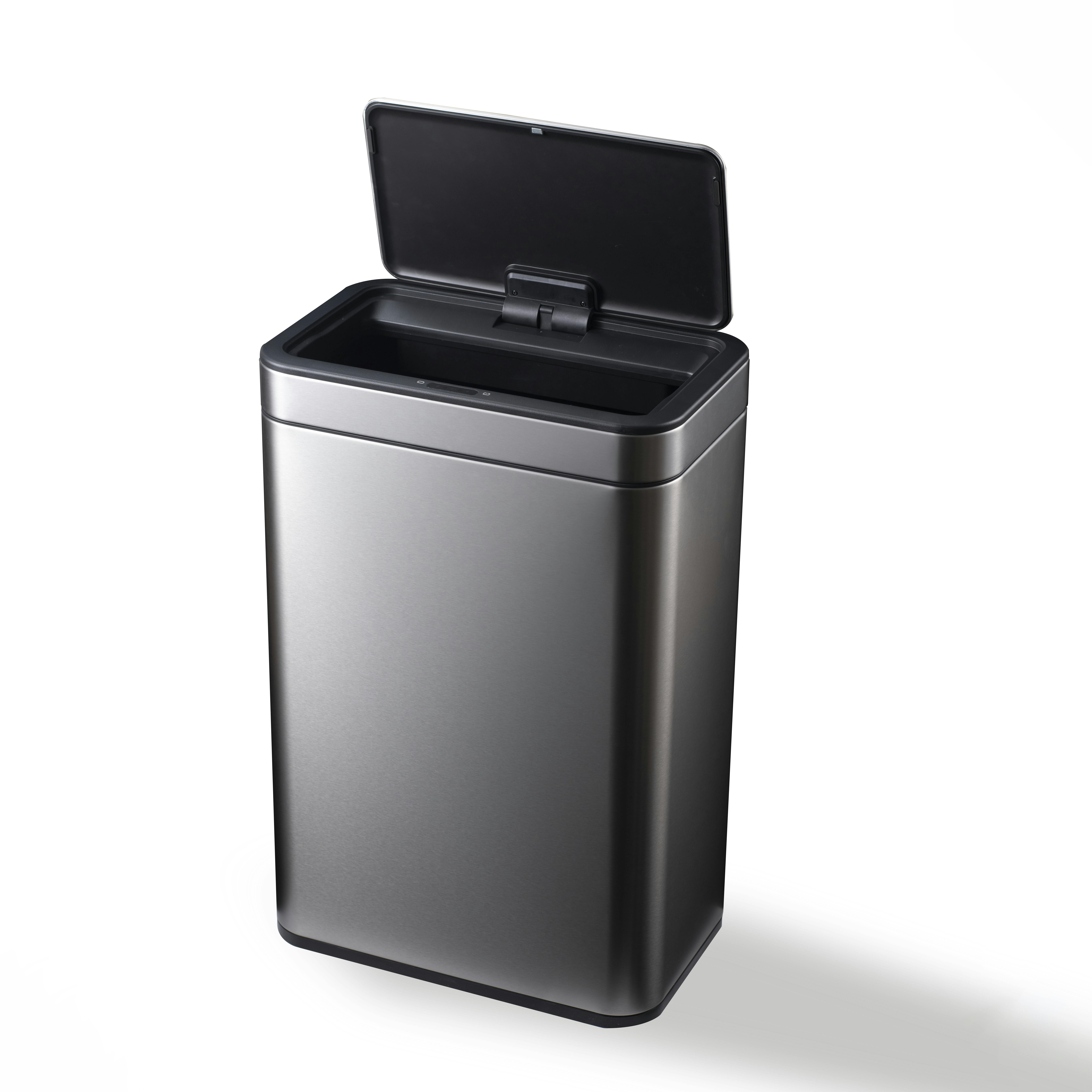 EKOJAPAN メリディアンセンサービン50L MMT シルバー EK9568-50L-MMT EKO ごみ箱 ゴミ箱自動開閉 センサー式 アルカリ電池式 単 ペール