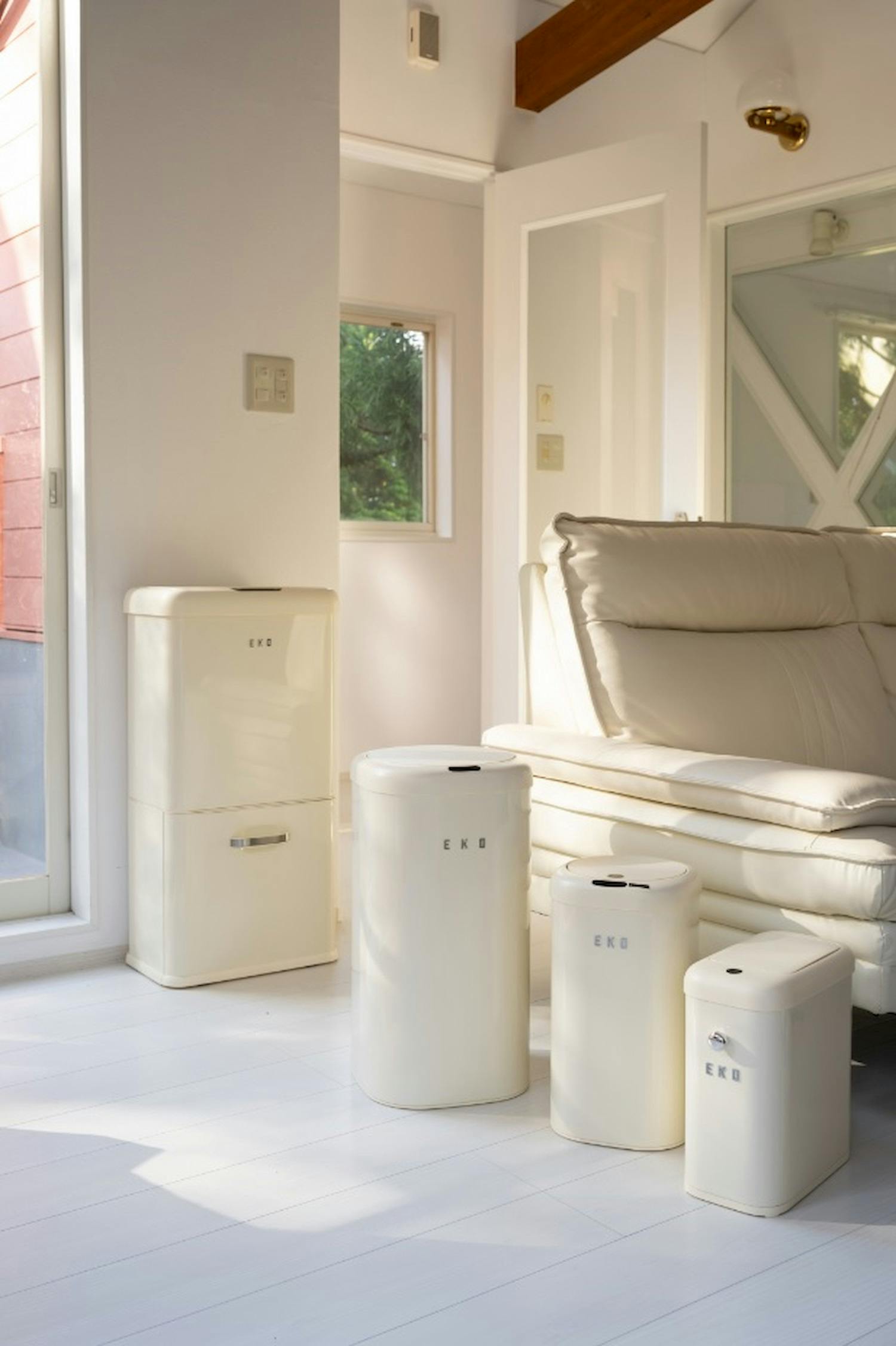 EKOJAPAN モダンヴィンテージセンサービン 28L バニラ EK9184P-28L-VN