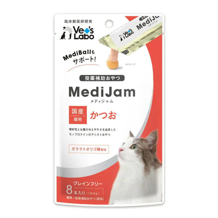 ベッツラボ メディジャム 猫用 かつお 32999107【別送品】