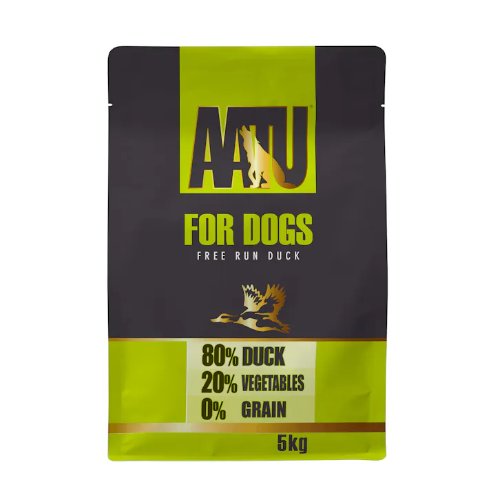 AATU 犬用ドライフード ダック 5kg 61110005【別送品】