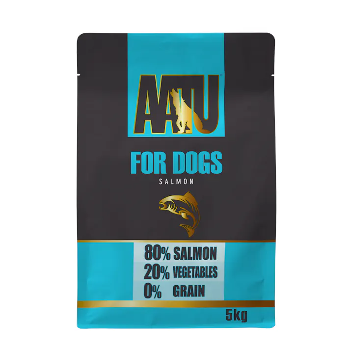 AATU 犬用ドライフード サーモン 5kg 61110008【別送品】