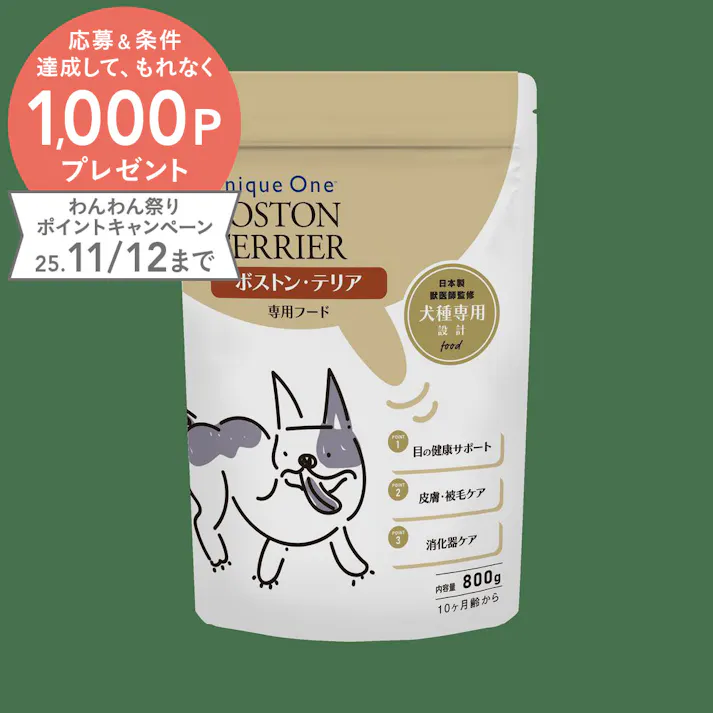 Unique One ボストン・テリア 800g 75011015【別送品】