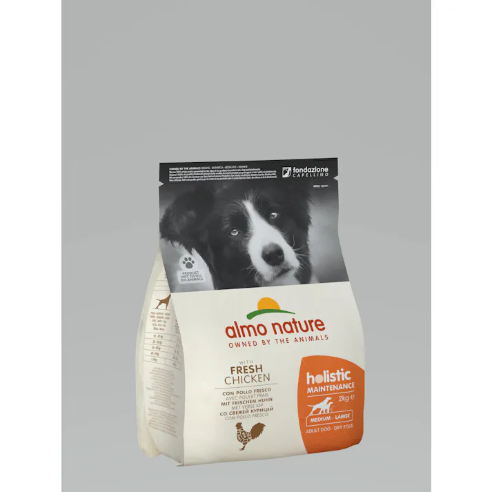 (株)からだ想い アルモネイチャー 【ケース販売】中型犬用 チキン2kg×3個入(個別包装日本語ラベルなし) 734CS【別送品】