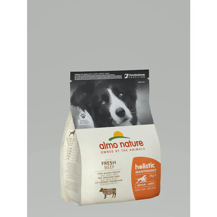 (株)からだ想い アルモネイチャー 【ケース販売】中型犬用 ビーフ2kg×3個入(個別包装日本語ラベルなし) 736CS【別送品】