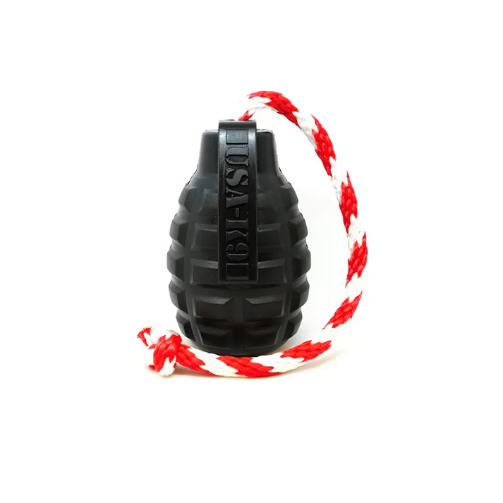 SodaPup USA-K9マグナムグレネード紐付き ブラックL K9G1R-010【別送品】