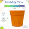 SodaPup SPTフラワーポットオレンジ SPT-FP1-800【別送品】