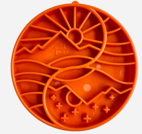 SodaPup 月と太陽 シャローEボウル バーントオレンジ SPTPP-ETY＆Y-801【別送品】