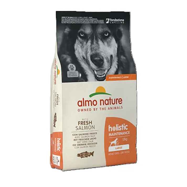 アルモネイチャー 大型犬用 サーモン12kg ナチュラルフード 総合栄養食 関節ケア 765【別送品】