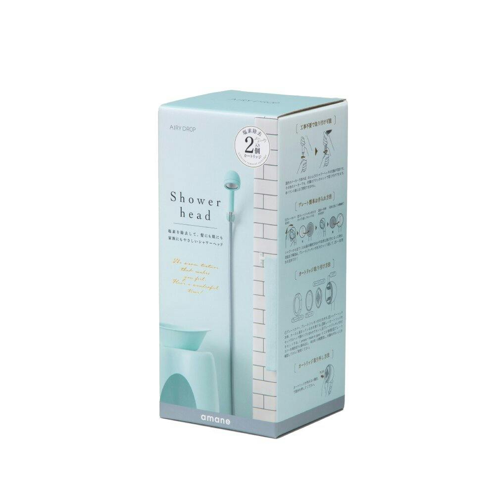 藤栄 AIRY DROP(エアリードロップ) ジョウスイシャワーヘッド BL ブルー シャワーヘッド 4545229162901 AD-304 シャワーヘッド 藤栄 AIRY DROP(エアリードロップ) ジョウスイシャワーヘッド BL ブルー シャワーヘッド 4545229162901 AD-304 シャワーヘッド