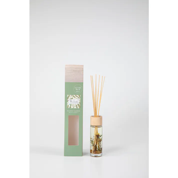 藤栄 B-nature 120リードディフューザー オリバーフラワー アロマ 4545229158706 BN-001【別送品】