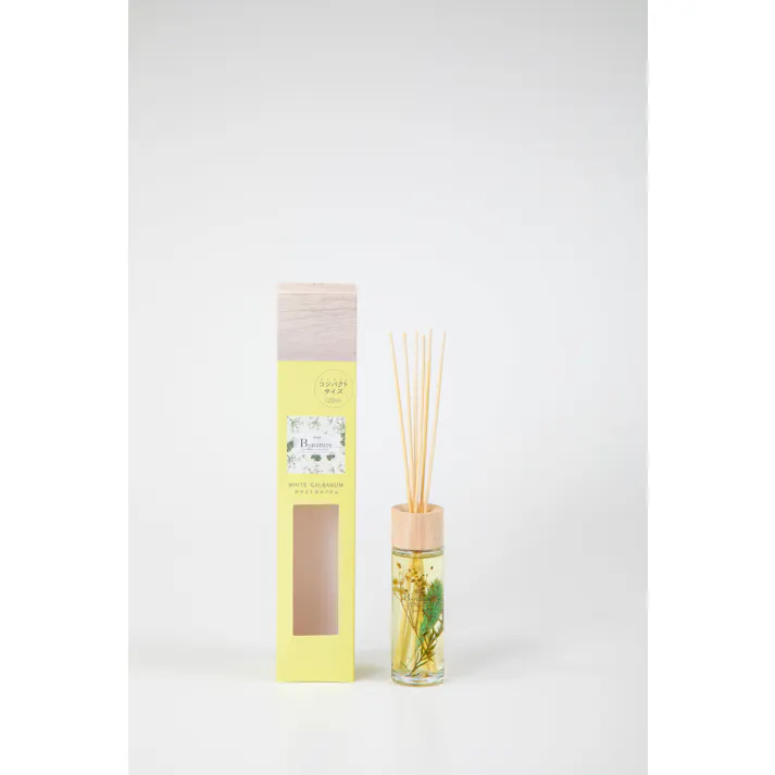 藤栄 B-nature 120リードディフューザーホワイトガルバナム 2P アロマ BN-004 2P【別送品】
