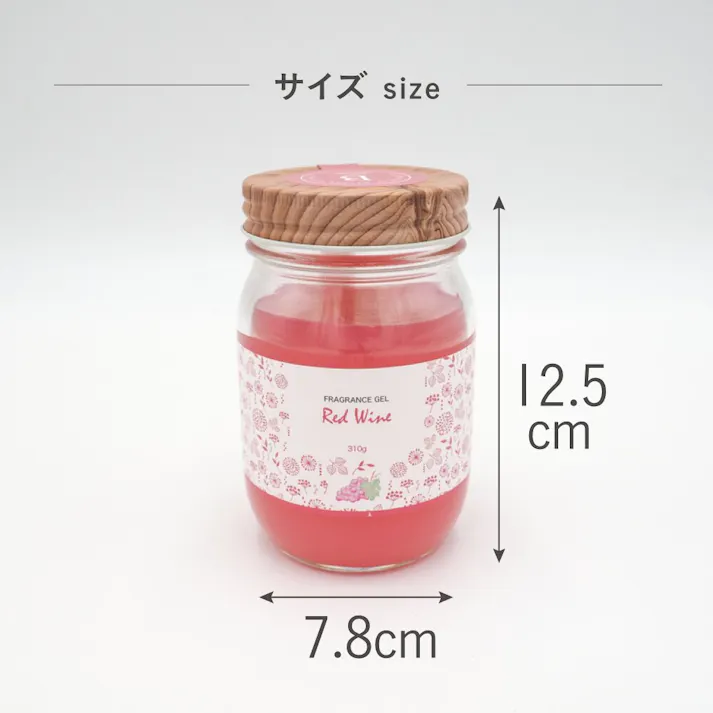 藤栄 B-nature フレグランズジェル レッドワイン 310g 2P アロマ BN-023 2P【別送品】