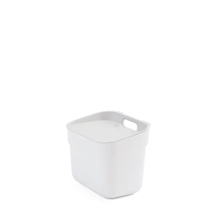 藤栄 CURVER カーバーブンベツダストボックス 5L ホワイト 2P 分別ペール CV-501 2P【別送品】