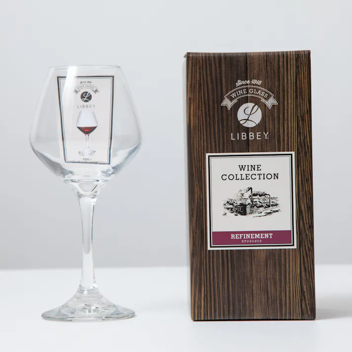 藤栄 Libbey LIBBEY WINEリファインメント 3P ワイングラス LB-301 3P【別送品】