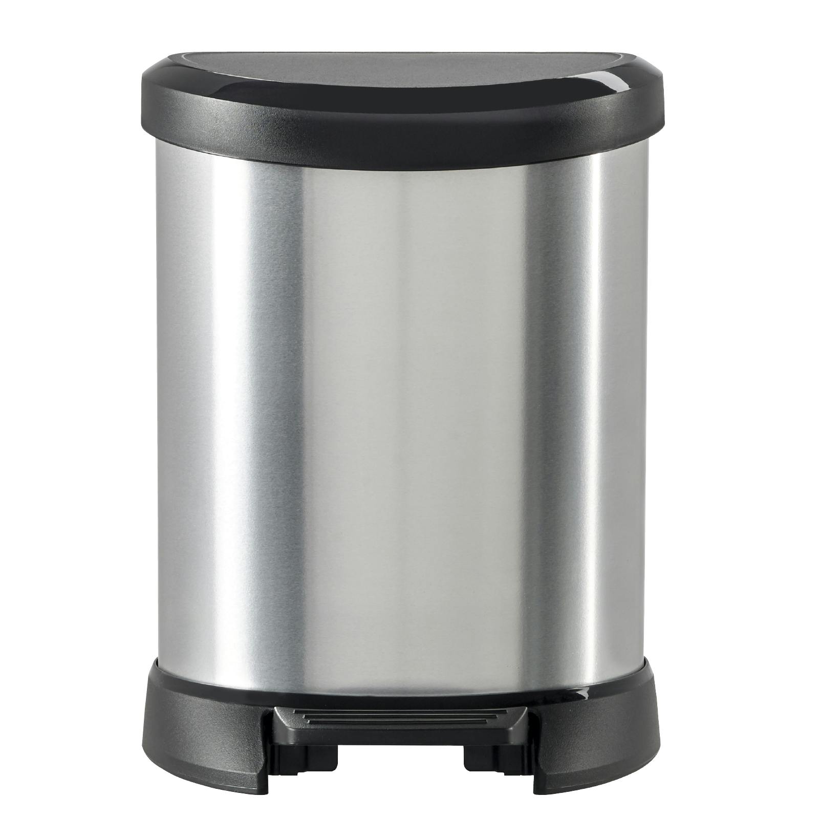 CURVER デコ ぺダルビンD型 5L 指紋がつきにくい へこみにくい 錆びにくい CV-032【別送品】