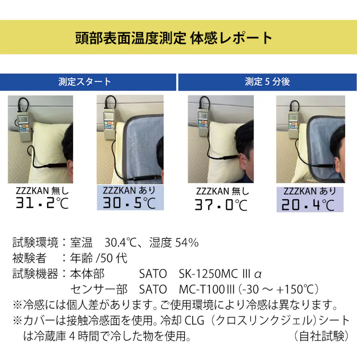 オーシン ZZZKAN ジェル:約45×30×高さ1cm/カバー:約50×36×高さ1cm グレー ZZ-1049 クールパッド 4958308374506【別送品】