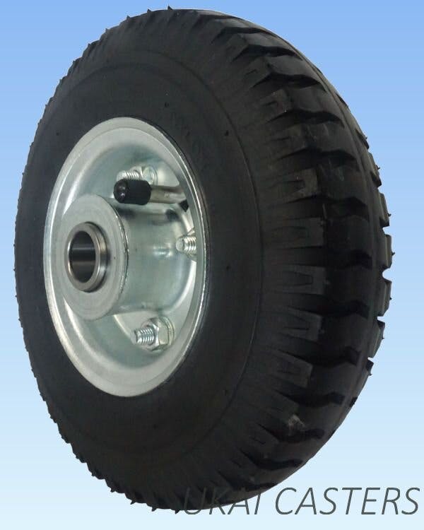 岐阜産研工業(株) UKAI 車輪 2.50-4HL-FO-BLACK K000001283(CDC) キャスター 岐阜産研工業(株) UKAI 車輪 2.50-4HL-FO-BLACK K000001283(CDC) キャスター